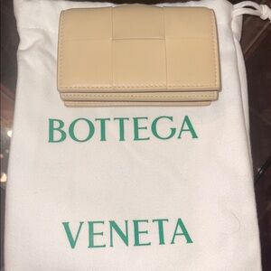 Bottega Veneta Tan Wallet